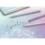 Faber-Castell Молив Sparkle, металик, розов