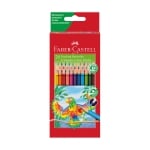 Faber-Castell Цветни моливи Triangular, 24 цвята