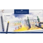 Faber-Castell Цветни моливи Goldfaber, 36 цвята, в метална кутия