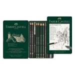 Faber-Castell Комплект моливи Pitt Graphite, 11 броя в метална кутия