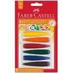 Faber-Castell Пастели Finger, 6 цвята