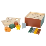 Small Foot Сортер Монтесори, с геометрични фигури