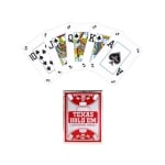 Cartamundi Карти за игра Texas Holdem, червено-черни