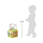 Small Foot Куб Сафари, дидактичен, дървен, 29 х 25 х 30 cm