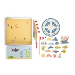 Small Foot Игра Риболов - Приятели, дървена, 30 х 30 х 15 cm