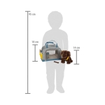 Small Foot Кученце с чанта за носене, с включени аксесоари за грижа