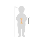 Small Foot Дрънкалка Сафари, възпроизвеждаща звука на дъжда