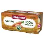 PLASMON Морков 6м. 2х80г