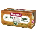 PLASMON Хомогенизирано пуешко месо 6м. 2х80г
