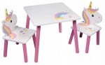 Детска маса с 2 столчета Еднорог