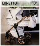Adbor-бебешка количка 3в1 Loretto: 01