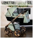 Adbor-бебешка количка 3в1 Loretto: 03