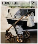 Adbor-бебешка количка 3в1 Loretto: 21