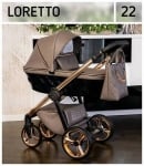 Adbor-бебешка количка 3в1 Loretto: 22