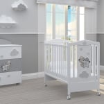  Bambino Casa-бебешко креватче Polvere di Stelle grigio