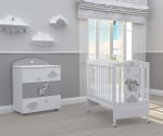  Bambino Casa-бебешко креватче Polvere di Stelle grigio