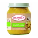 Babybio Био Зеленчуково пюре Сладка Царевица 6м. 130г