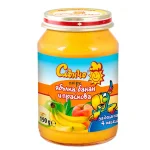 Слънчо Ябълка, банан и праскова 4м. 190г