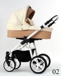Бебешка количка Retrus Valenso 3в1 цвят:02