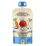 Rudolfs Био детско смути с ориз и риба MSC СЕРТИФИЦИРАНА, 8м. 110g