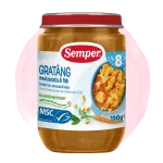 Semper Гратен с картофи и риба 8м. 190г