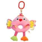 Музикална играчка  Птиче - Розово