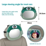 Бебешко огледало за безопасност с играчка