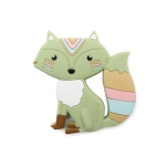Бебешка силиконова чесалка Лисица