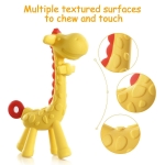 Силиконова чесалка Жираф