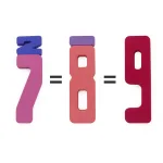 Силиконов Монтесори пъзел с цифри