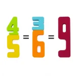 Силиконов Монтесори пъзел с цифри