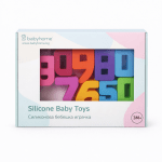 Силиконов Монтесори пъзел с цифри