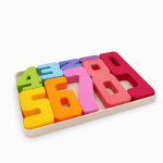 Силиконов Монтесори пъзел с цифри