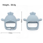 Бебешка силиконова ръкавичка Пиле