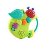 Забавна ябълка-гъсеница със звук