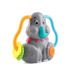 Музикална гризалка с ръкохватки - Слонче