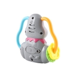 Музикална гризалка с ръкохватки - Слонче