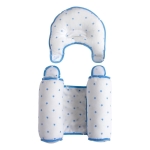 Възглавничка за спане на страни с ергономична възглавничка 2 в 1