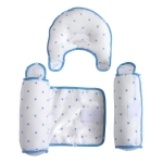 Възглавничка за спане на страни с ергономична възглавничка 2 в 1