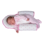 Възглавничка за спане на страни с ергономична възглавничка 2 в 1