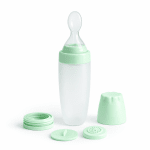 Силиконово шише с лъжица