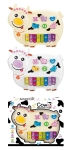 Музикална играчка крава 14 клавиша
