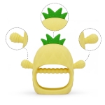 Силиконова ръкавичка и чесалка Ананас 2 бр