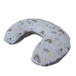 Възглавничка за кърмене муселин и кадифе