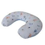 Възглавничка за кърмене от муселин и плетен памук