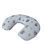 Възглавничка за кърмене от муселин и плетен памук