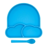 Премиум силиконов комплект 4 части за хранене с вакуумна система