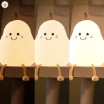 Силиконова нощна лампа круша