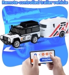 Количка с ремарке и дистанционно 1:64 с батерия и USB кабел