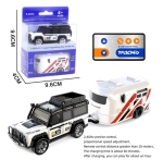 Количка с ремарке и дистанционно 1:64 с батерия и USB кабел